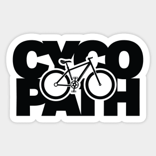 Cycopath Sticker